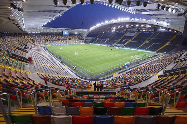 Dacia Arena, the stadium in Udine