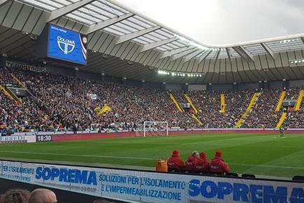 Dacia Arena, the stadium in Udine